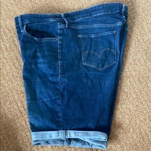 Blue Jean Levi shorts, size 20W
